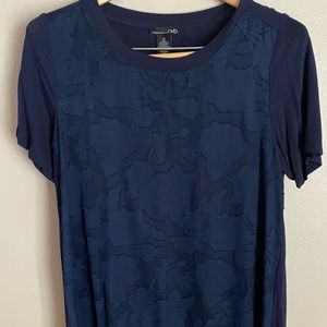 Dark blue top